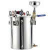 Embudo de Barril de Presión de Acero Inoxidable con Descarga Inferior, Barril de Alta Presión, Tanque de Pegamento, Máquina Dispensadora, Almacenamiento de Materiales, Mezcla Neumática