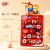 Teclado de Juguete Descompresor de 26 Teclas Estilo Snack de Venta Caliente Llavero Colgante Descompresor de Punta de Dedo de 14 Teclas Colgante de Juguete Creativo
