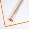 Papel de embrulho de flor transparente com borda colorida à prova d'água à prova de poeira para buquê de flores papel de embrulho de flor loja de flores material de embrulho floral
