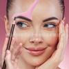 Artefacto de silicona para dibujar cejas dispositivo auxiliar seis en uno Herramienta multifunción para dar forma a las cejas para principiantes herramienta de belleza para principiantes
