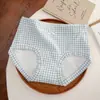 10A Antibacteriano Tipo de Gancho Estendido Algodão para Bebê Floral Meninas Roupa Íntima 100% Algodão Feminina Cintura Média Algodão Macio Envolto no Quadril 2025