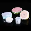 Cubierta de silicona para conservación de alimentos juego de seis piezas cubierta antipolvo de grado alimenticio a prueba de salpicaduras aislamiento de agua cubierta para tazón especial transfronterizo horno de microondas