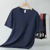 Camisetas de Verano Nuevas de Manga Corta Transfronterizas para Hombres y Mujeres, Disponibles en Múltiples Colores, Tops de Moda, Versátiles, Cómodos y Elásticos, un Superventas