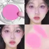 HISYI Rubor Monocromático Blanco Mate Cosméticos Vit Girl Maquillaje Naked Manchas Naturales Paleta de Rubor Monocromático