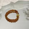 Novo bracelete de ursinho de pudim de caramelo estilo retrô chinês 2023 nova joia de estilo artístico de nicho atacado