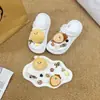 Nuevos Peluches Esponjosos de Zanahoria y Papa, Encantos para Zapatos Lindos y Versátiles, Decoraciones Desmontables para Zapatos DIY para Crocs, Clips para Zapatos Ins