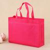 Bolsa no tejida en blanco disponible en stock, bolsa de regalo para ropa, bolsa de compras de supermercado, bolsa de embalaje personalizada para llevar té con leche, barbacoa, personalizada
