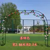 Arco Florero Estructura Trepadora Jardín Soporte para Rosas Clemátide Potos Planta Soporte Puerta de Flores Exterior Decoración de Patio