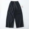 Foto Real de Pantalones Casuales de Pierna Ancha Perezosos y Cómodos 2026 para Mujer, Pantalones Rectos Estilo Vacaciones Retro con un Toque Relajado