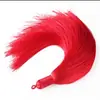 16cm de Alto Gama Flecos de Borla Puramente Hechos a Mano Accesorios para Joyería DIY Nudo Chino Cinta de Seda Artificial Círculo Borla Venta al Por Mayor