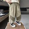 Pantalones de Malla Transpirable para Niños Anti-Mosquitos Verano Pantalones Deportivos Infantiles 2026 Nuevos Elegantes Pantalones Largos Finos para Bebé