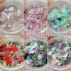 Preço de Liquidação Conjunto de Acessórios para Nail Art: Pérolas, Strass, Tachas de Liga, Resina, Lantejoulas de Concha, Pó de Espelho, Pó de Glitter, Zircônia