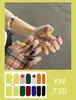 Pegatinas para uñas TE, sin cocción, de moda, finas, arte de uñas de cobertura completa listo para usar, pegatinas de uñas vestibles temu, Sudeste Asiático, Japón, Corea