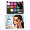 Suministros para Fans de la Copa del Mundo Pintura Corporal Soluble en Agua de 15 Colores para Modelado y Pintura Facial, Venta Directa del Fabricante