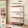 Estante de Livros de Chão com Múltiplas Camadas para Armazenamento na Sala de Estar, Casa, Simples, de Ferro, Prateleira de Exibição, Armazenamento de Escritório, Estante de Livros