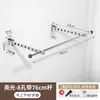 Estante plegable multiusos transfronterizo para ropa, perchero simple de pared, acero inoxidable, sin tendedero de balcón