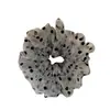 Scrunchie de Malla con Lunares Sencillo Estilo Coreano de Gama Alta Esponjoso de Gasa Aumenta el Volumen del Cabello Lazo para el Cabello Lazo para el Cabello con Temperamento de Celebridad de Internet para Mujeres