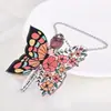 Llavero transfronterizo acrílico mochila creativo interior de coche nuevo colgante de mariposa decoración del hogar colgante decorativo