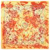 Protetor Solar Passeio ao Ar Livre Hip Hop Headscarf Mágico Atacado Paisley Tie Dye Flor de Castanha Bandana Quadrada