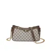 Bolso de Hombro para Mujer de Estilo Coreano Retro con Estampado de Moda, Bolso de Cadena, Bolso Cruzado de Color Contrastante, Bolso Casual para Mujer