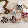 Paquete de 3 Gomas para el Cabello Jacquard Suaves de Alta Elasticidad con Forma de Corazón de Calidad de Exportación Que No Dañan el Cabello, No Dejan Marcas y Son Engrosadas