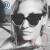 Defeng F1357 Gafas de Sol Europeas y Americanas para Mujer Gafas de Sol de Moda Gafas Metálicas Ojo de Gato para Mujer Transfronterizas