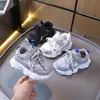 Zapatillas Deportivas para Niños 2026 Primavera y Otoño Nuevo Estilo Zapatos Tipo Papá para Niñas Zapatos Casuales de Running para Niños Suela Suave para Bebé Zapatos Blancos
