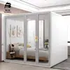 Sala à Prova de Som, Cabine Silenciosa, Cabine de Sono à Prova de Som, Cápsula de Sono à Prova de Som, Sala de Piano, Sala de Prática de Canto