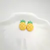 Accesorios de Resina Venta Caliente Piña Fresa Sandía Fruta Joyería diy Parche Funda de Teléfono Accesorios para el Cabello Material