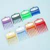 Peine Cortapelos Herramienta de Color Limitado Peine de Posicionamiento para Hombres Set de Peine para Cabello Plástico Calibrador Push Eléctrico para Cabeza de Aceite Suministros de Peluquería