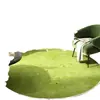 Alfombra Redonda Fresca Simple para Sala de Estar, Dormitorio, Estudio, Hogar, Impermeable, Anti-manchas, Gratis, Alfombra Verde de Invierno