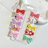 Clips para el cabello de dibujos animados para niños, Accesorios para el cabello de bebé, Clips para flequillo de estudiante, Clips para el cabello de princesa, Clips de pico de pato, Moños al por mayor