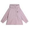Chaqueta de Primavera para Niñas 2025 Nueva Chaqueta de Manga Larga de Color Sólido para Niñas Mayores Top Tejido Versátil con Capucha