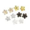 Accesorios con Cuentas Estilo Antiguo Rodajas de Flor de Melocotón de Cinco Pétalos Materiales para Manualidades Hechas a Mano Taza de Flor Taza de Cuenta Abanico Redondo Materiales Accesorios para Joyería
