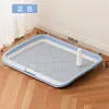 Banheiro Extra Grande para Cães Cerca Alta Anti-Salpicos Removível e Lavável Banheiro para Cães Pet Médio e Grande Banheiro para Cães Atacado