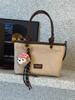 2025 Moda Ins Coreana Tendencia Simple Versátil Casual Bolso Cubo Tote Bolso Bandolera Cruzado Bolso de Mujer