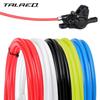 Tubo de aceite para freno de bicicleta de montaña TRLREQ 5 mm tubo de aceite hidráulico tubo de aceite para disco hidráulico juego para BH59/BH90 aguja de aceite cabeza en T