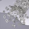 Plata del Tíbet mezclada DIY espaciador toroidal espaciador 50g un paquete de colgante de pulsera accesorios de joyería de aleación bolsa mixta de hilo de pescado