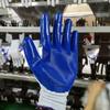Guantes de Protección Laboral con Caucho Nitrilo, Resistentes al Desgaste, Antideslizantes, Engrosados para Trabajos en Obra, Venta al por Mayor Multiusos