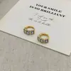 ¡Diseño Único y No Replicado! S25 Chapado en Plata de Ley con Oro de 18 Quilates, Pendientes Cuadrados Azul Marino, Pendientes de Aro Delicados para Mujer, Adecuados para el Trayecto Diario