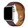 Pulseira de Couro Genuíno Camada Superior Estilo Business Retrô para Apple Watch S12 iWatch S11 Fivela