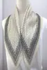 Bufanda Coreana de Seda Fácil de Cuidar y Resistente a las Arrugas, Bufanda Decorativa Pequeña de Forma Diamante con Estampado Paisley Rayas Lunares Retro a la Moda, Pañuelo para la Cabeza, Bufanda