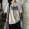 Verão de manga curta T-shirt dos homens verão ins marca de moda casual all-match na moda solta meia manga estilo Hong Kong T-shirt top roupas