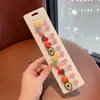Grampos Laterais de Cabelo Fofos de Verão Não Danificam para Meninas Crianças Bebês Grampos Coloridos para Franja Acessórios de Cabelo Grampos de Cabelo Exquisitos de Alta Qualidade para Mulheres
