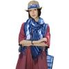Primavera e Verão Imitação Tie-Dye Impresso Estilo Étnico Lenço Multifuncional Yunnan Protetor Solar Shake Tone Live Travel Cloak