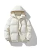 Selección Nacional de ProductoChaqueta Acolchada Gruesa de Invierno Cálida con Capucha para Hombre y Mujer Casual Holgada Tallas Grandes Abrigo de Algodón Ropa de Algodón Moderna