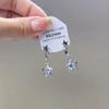 Pendientes Azules de Mariposa de Diseño Exclusivo de Gama Alta para Mujer, Nuevos Accesorios de Oreja de Moda Populares Verano 2023
