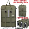Bolsa Grande de 158 para Equipaje Facturado de Aerolínea Plegable Rueda Universal Bolsa de Viaje Bolsa de Equipaje para Estudiar en el Extranjero Bolsa para Mudanza