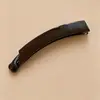 Presilha de cabelo banana em cetim estilo coreano, presilha vertical para mulheres, novo design 2026, visual de alta qualidade, adequada para rabos de cavalo altos, presilha de cabelo para a parte de trás da cabeça, acessório de cabelo