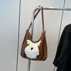 Bolso Tote Otoño e Invierno 2024 Nuevo Nicho Simple Estilo Coreano Ins Gran Capacidad Bolso de Hombro Estilo Extranjero para Viaje al Trabajo Bolso para Mujer